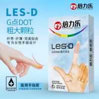 【避孕润滑】粗大颗粒医用手指套倍力乐